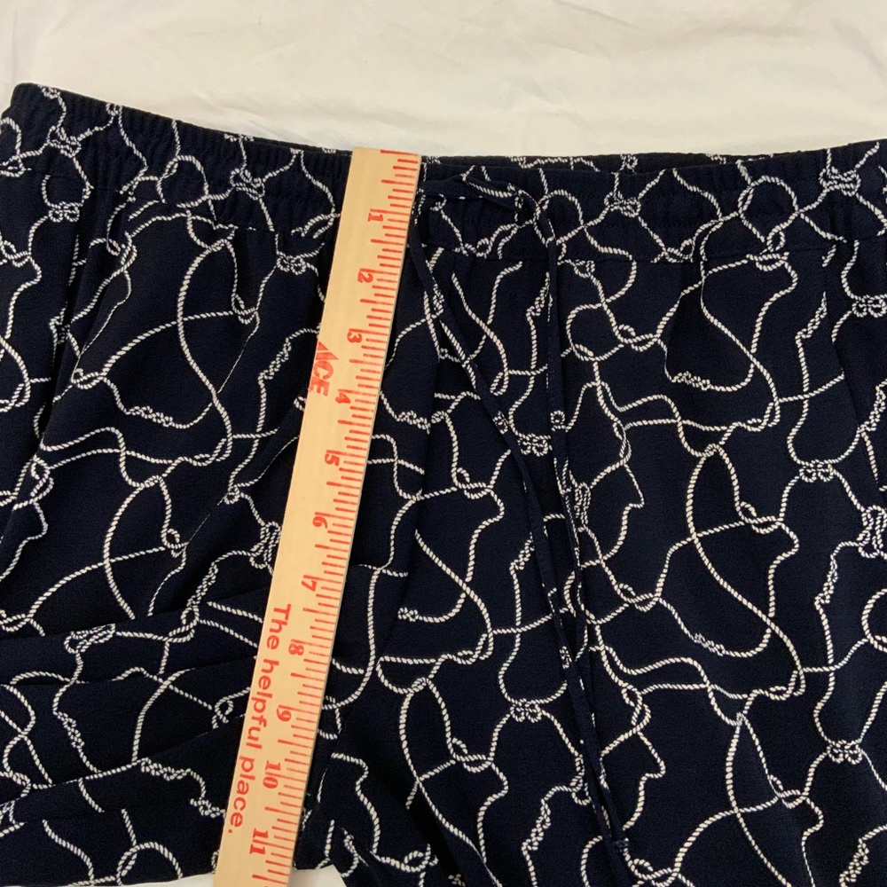 Talbots Elastic Waist Drawstring Pull On Pants Na… - image 6